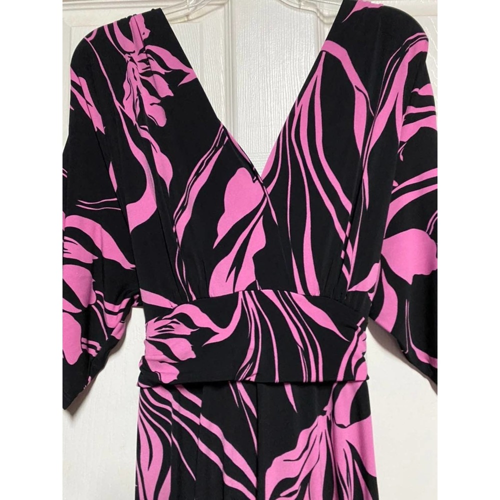 Roulette Y2K printed belted dress XL - Picture 3 of 6